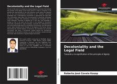 Capa do livro de Decoloniality and the Legal Field 