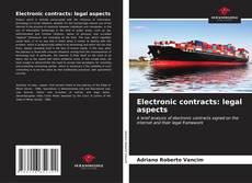 Portada del libro de Electronic contracts: legal aspects