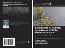 Buchcover von Rendimiento de distintas variedades a distintos niveles de fósforo