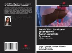 Bookcover of Budd Chiari Syndrome secondary to Antiphospholipid Syndrome