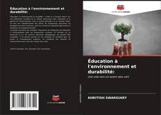 Couverture de Éducation à l'environnement et durabilité: