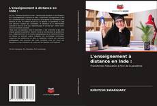 Capa do livro de L'enseignement à distance en Inde : 