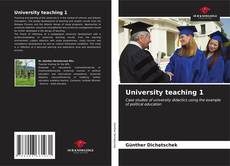 Bookcover of University teaching 1