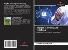 Обложка Digital learning and teaching