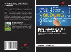 Portada del libro de Basic knowledge of the Middle East conflict