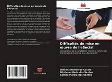 Capa do livro de Difficultés de mise en œuvre de l'eSocial 