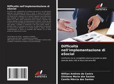 Capa do livro de Difficoltà nell'implementazione di eSocial 