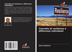 Buchcover von Concetto di resilienza e differenze individuali