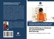 Weiterbildung in Zentren für psychosoziale Betreuung: kitap kapağı