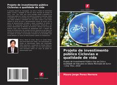 Buchcover von Projeto de investimento público Ciclovias e qualidade de vida