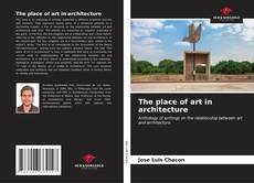 Capa do livro de The place of art in architecture 