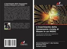 L'inserimento della tassonomia rivista di Bloom in un MOOC kitap kapağı
