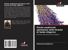 Capa do livro de Piante medicinali spontanee nelle foreste di Saïda (Algeria) 