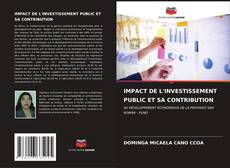 IMPACT DE L'INVESTISSEMENT PUBLIC ET SA CONTRIBUTION的封面