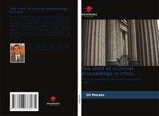 The start of criminal proceedings in crisis kitap kapağı