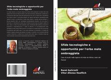 Bookcover of Sfide tecnologiche e opportunità per l'erba mate ombreggiata