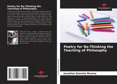 Capa do livro de Poetry for Re-Thinking the Teaching of Philosophy 
