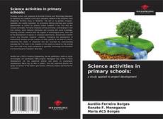 Science activities in primary schools: kitap kapağı