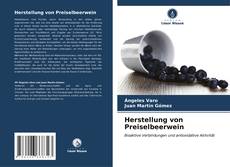 Capa do livro de Herstellung von Preiselbeerwein 