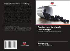 Buchcover von Production de vin de canneberge