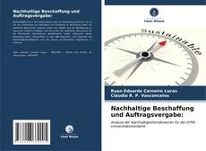 Nachhaltige Beschaffung und Auftragsvergabe: kitap kapağı