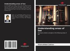 Capa do livro de Understanding areas of law 
