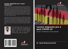 Couverture de Lavoro migrante pre e post COVID-19