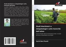 Buchcover von Studi biochimici e istopatologici sulla tossicità dell'etion