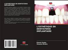 Buchcover von L'ESTHÉTIQUE EN DENTISTERIE IMPLANTAIRE