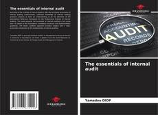 Bookcover of The essentials of internal audit