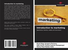 Capa do livro de Introduction to marketing 