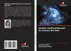 Capa do livro de Analisi multivariata per la scienza dei dati 