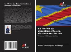 Capa do livro de La riforma sul decentramento e la divisione territoriale 