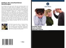 Capa do livro de Einfluss der innerfamiliären Beziehungen 