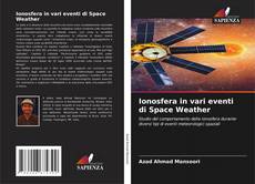Portada del libro de Ionosfera in vari eventi di Space Weather