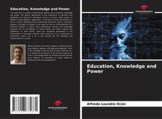 Capa do livro de Education, Knowledge and Power 