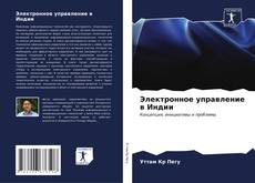 Buchcover von Электронное управление в Индии