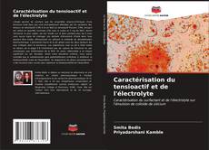 Buchcover von Caractérisation du tensioactif et de l'électrolyte