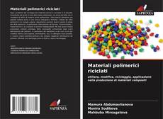Buchcover von Materiali polimerici riciclati