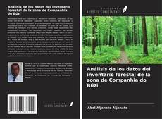Portada del libro de Análisis de los datos del inventario forestal de la zona de Companhia do Búzi