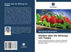 Buchcover von Studien über die Wirkung von Taegro