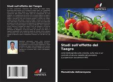 Buchcover von Studi sull'effetto del Taegro