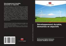 Capa do livro de Développement durable, domaines et objectifs 