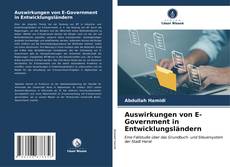 Bookcover of Auswirkungen von E-Government in Entwicklungsländern