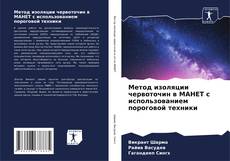 Метод изоляции червоточин в МАНЕТ с использованием пороговой техники kitap kapağı