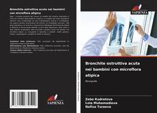 Buchcover von Bronchite ostruttiva acuta nei bambini con microflora atipica