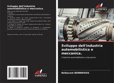 Capa do livro de Sviluppo dell'industria automobilistica e meccanica. 
