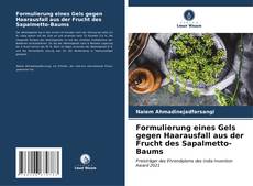 Portada del libro de Formulierung eines Gels gegen Haarausfall aus der Frucht des Sapalmetto-Baums