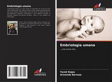 Обложка Embriologia umana