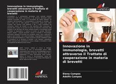 Buchcover von Innovazione in immunologia, brevetti attraverso il Trattato di cooperazione in materia di brevetti